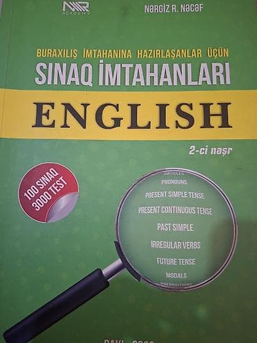 Məhsul: Hazırlıq üçün dərs vəsaiti dəsti 1) English – Sınaq