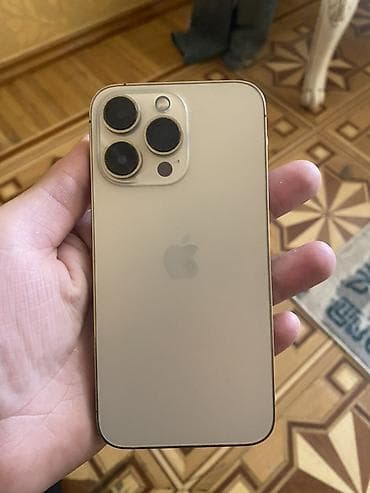 ipone mini: IPhone 13 Pro, Qızılı, Face ID — 6
