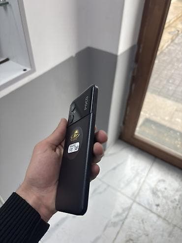 сотовый телефон fly ff188 black: Poco M5, 128 ГБ, цвет - Черный, Отпечаток пальца — 2