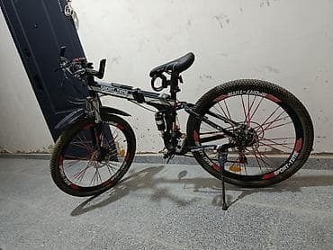 velosiped kameri: Sport-Time dağ velosipedi - Çərçivə: amortizatorlu qatlanan — 1