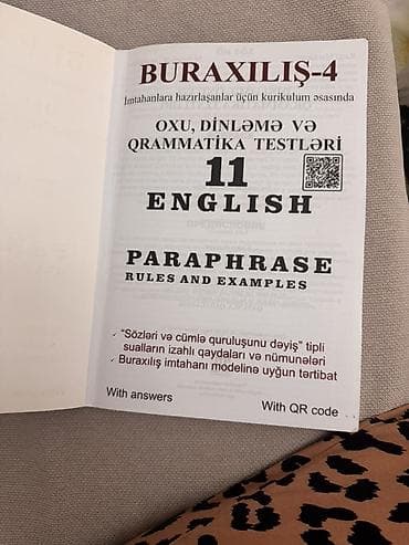 Məhsul: İngilis dili “Buraxılış-4” – Paraphrase: Rules & Examples — 3