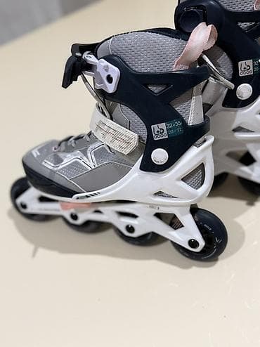 Roliklər: Детские раздвижные ролики Decathlon Oxelo Fit Junior (32-35) • — 1