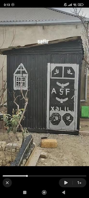 qarderob yuvası: Quşxana satlir 200 manata demeli ölcusü 2.20 .2.10 təmiz icinin ölçüsü — 1