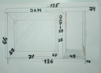 it üçün ip: İt yuvası ölçüləri haqqında məlumatları çertyoj çəkib yazmışam. Üstü — 7