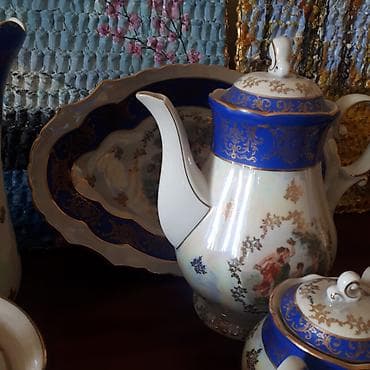 phardi çanta: Madonna çay servizi, 1 çaşkasi yoxdur, Oscar firması — 6