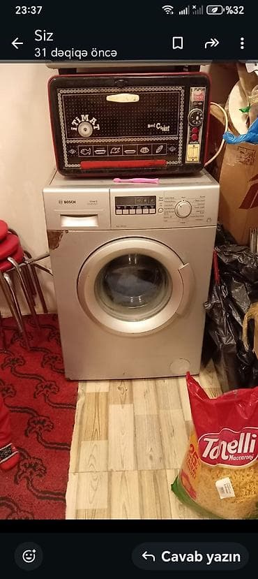 philips lazer epilyatorlar: Paltaryuyan maşın Bosch, 6 kq, Avtomat, Qurutmasız — 1