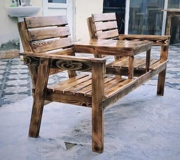 пластиковые столы и стулья бишкек: Новый, Простой стул, Дерево, Азербайджан — 4