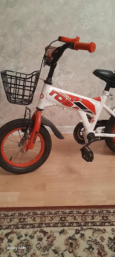 Детские электрокары: Двухколесные Детский велосипед Toba, 12", скоростей: 1 — 2