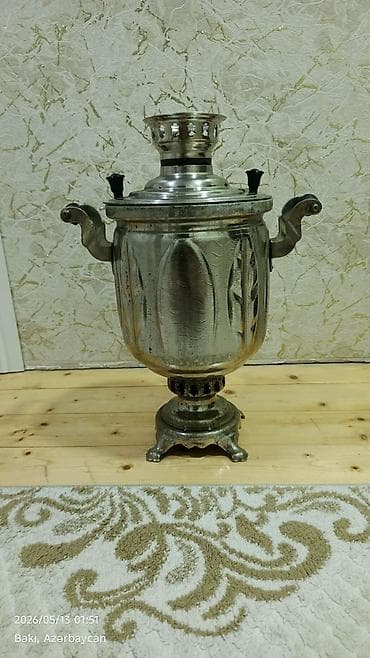 su şlanki: İşlənmiş Od Samovar, 5 l — 3