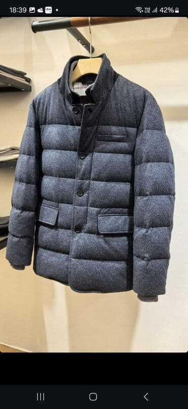 белые мужские куртки: Kurtka, Bolonka, Qış — 2