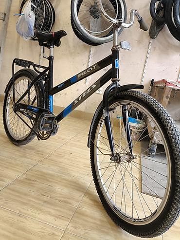 dörd təkərli velosiped: Yeni Şəhər velosipedi Stels, 24", sürətlərin sayı: 1, Pulsuz çatdırılma — 2