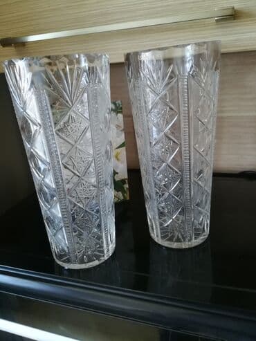 доставка газа: Набор ваз, Хрусталь — 5