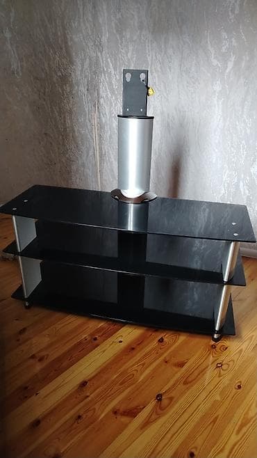 kitab refi modelleri: Düz TV altlığı, Polkalı, Şüşəli — 1