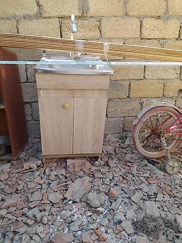 Mətbəx üçün dolablı yuyucu mərtəbə (sink və qarışdırıcı ilə) - Üst lalafo.az -da Mətbəx üçün dolablı yuyucu mərtəbə (sink və qarışdırıcı ilə) - Üst