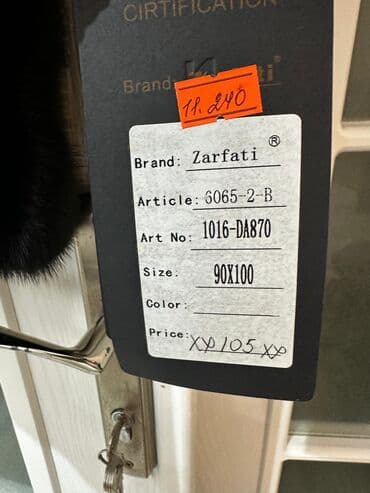 Digər qadın geyimləri: Kürk, L, rəng - Qara — 5