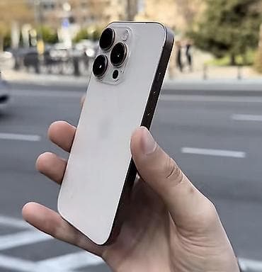 Техника и электроника: IPhone 16 Pro, 128 ГБ, Desert Titanium, Отпечаток пальца, Face ID, Беспроводная зарядка — 1