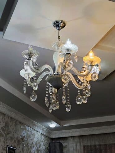 Çılçıraq, 6 lampa, Metal