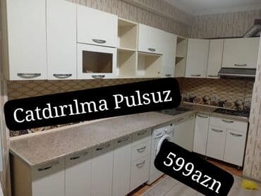 aspirator komuru: ‼️ Təcili Satılır ‼️ Mətbəx mebeli. Üstündə hərşey verilir Qaz,moyka — 1