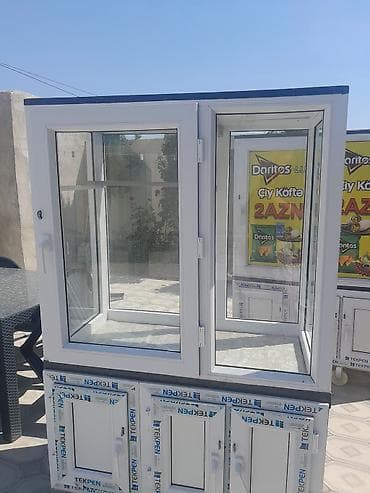 Şüşə vitrinli mobil satış köşkü - Material: PVC/alüminium profil, tam lalafo.az -da Şüşə vitrinli mobil satış köşkü - Material: PVC/alüminium profil, tam