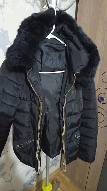 kurtkalar 2024: Qadın qış gödəkçəsi – qara rəng raz.38-40 - Üstdən şişmə (quilted) — 1