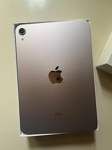 ipad mini: Apple iPad mini (6‑cı nəsil) - Rəng: Purple (bənövşəyi) - Ekran: 8.3" — 3