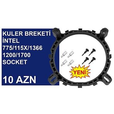 komputer windows 7: Kuler Breketi “İntel 775/115X/1366/1200/1700” ⭐Kuler Breketi “İntel — 1