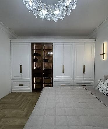 parca dolablar: 6 qapı, Siyirməli, Ağ, Digər material, Açılan, Düz dolab — 2