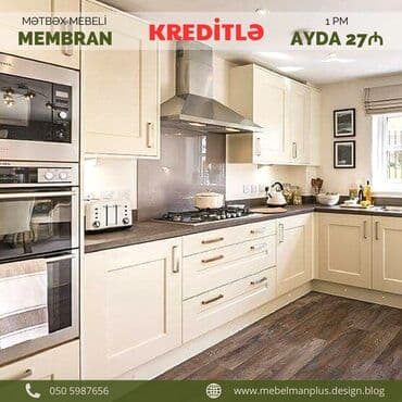 əncir cemi: Sifarişlə mətbəx dəsti, Özü çəkən petlələr, Sadə laminat, Kredit var, Pulsuz çatdırılma — 9