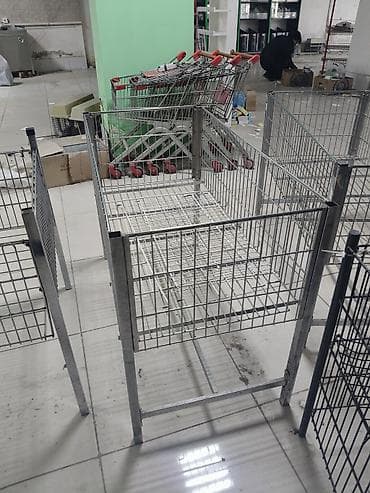 Оборудование для мойки: Mağaza/supermarket üçün metal promo səbətlər - Material: möhkəm metal — 2