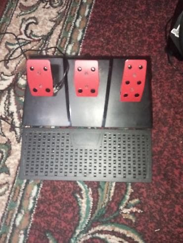 maqintafon kalonka satisi: Oyun sükan dəsti – sükan, 3 pedallı blok və mexaniki sürət qutusu - — 3