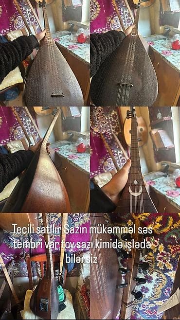 Musiqi alətləri: Salam tecili satılır. Sazın mükəmməl səs tembri var toy sazı kimidə — 7