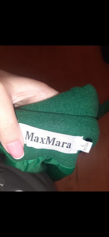 qadınlar üçün təbii dublyonkalar: MaxMara qadın palto TEZEDIR -hec geyinilmeyib ✅ 42-44 e gedir ✅ - — 3