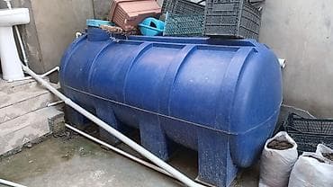 Шланги: Бак, Пластик, 200 л. л, Б/у, Самовывоз, Платная доставка — 2