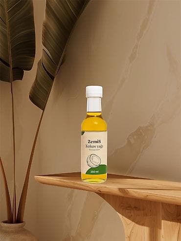 ZemiS Kokos yağı – soyuq sıxım, 250 ml Məhsul təsviri: - Tərkibi