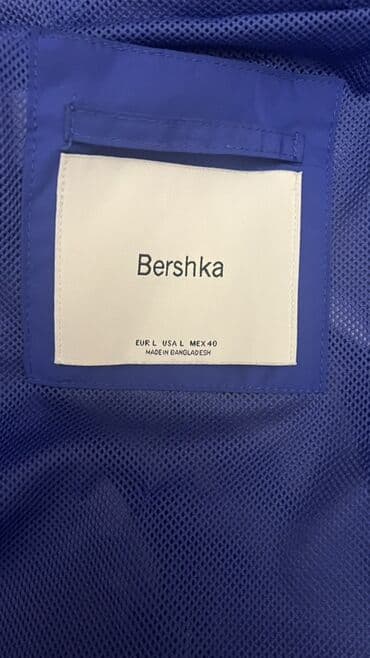 çoban paltarı: Kurtka, Vetrovka, Payız, Bershka, L — 3