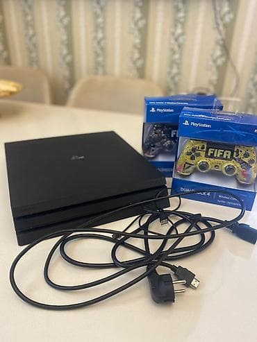 sup oyun: PlayStation 4 Pro oyun konsolu dəsti Komplekt: - PS4 Pro qara konsol — 1