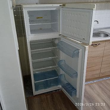 soydcu: İşlənmiş 2 qapılı Beko Soyuducu Satılır, rəng - Ağ — 3