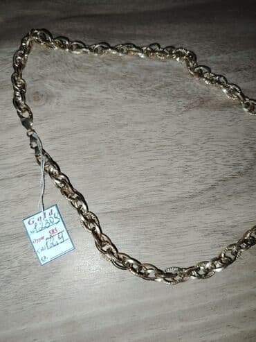 sep sekilleri: Dəstə daxildir: Kulon, Sarı qızıl, 585 Əyar, 96 g — 4