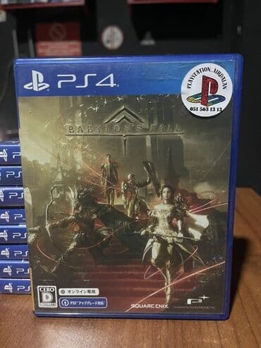 PlayStation 4 üçün "Babylon's Fall" oyunu. Bu, Square Enix tərəfindən