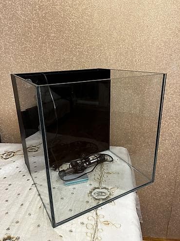 Аквариумы: Hazir Okean akvariumu satilir 40x40 a samp sistemidi motoru ustundedi — 1