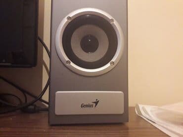 ses guclendiriciler: İşlənmiş Genius Kolonka, Növ - Kompüter üçün, rəng - Boz — 2