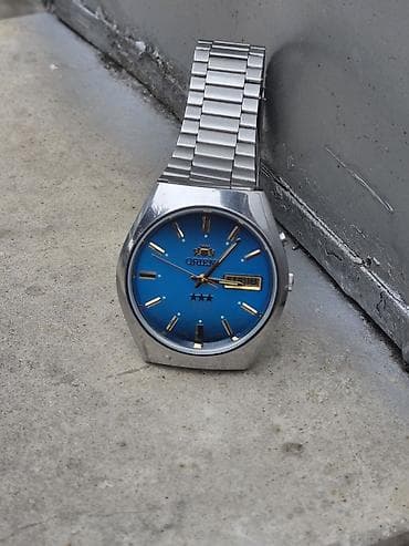 saat mexanika: Qol saatı, Orient, rəng - Mavi — 1