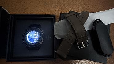 nokia 6300 satilir: Ağıllı saat – klassik dairəvi dizayn, metal korpus və toxunma ekran — 1