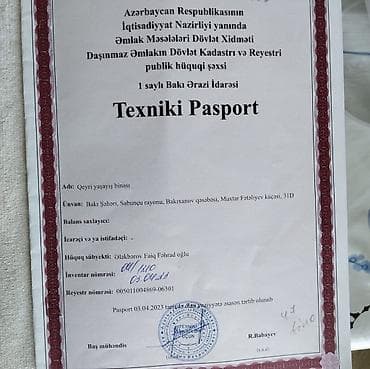 gence gunluk ev: Satilir kupcali texpasportlu obyekt Bakixanov Muxtar Feteliyev — 4
