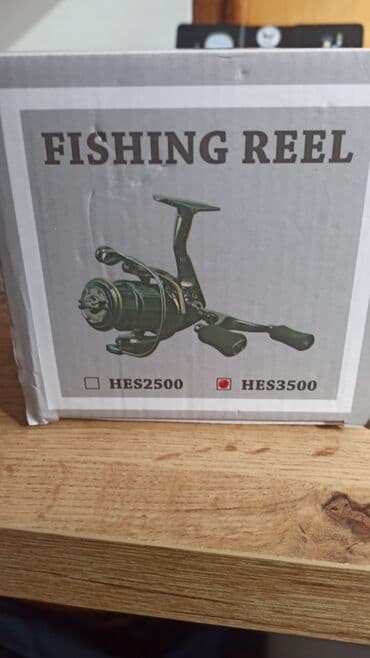 Musiqi alətləri: Balıqçılıq çarxı – HES3500 (qutu üzərində) - Tip: Spinning (ön — 4