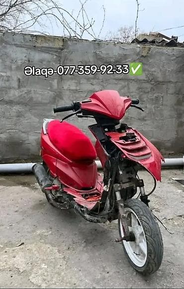 qazel tap.az: Qırmızı rəngli skuter/skuterlə bağlı elan - Model: şəkillərdə — 3