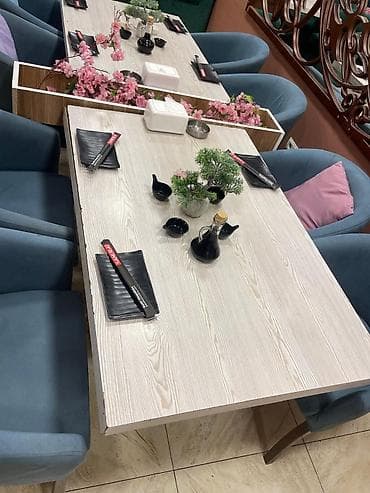 Restoran, kafe avadanlığı: Qabaq stolları 1 ədədi 60 azn — 2