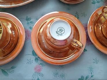 Çay dəsti, Keramika, 6 nəfərlik, Almaniya — 7