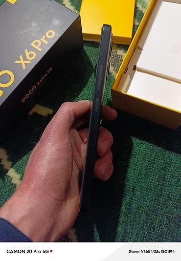 Poco X6 Pro 5G, Barmaq izi