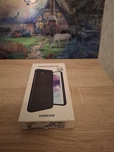 iphone xr barter: Samsung Galaxy A55, 256 GB, rəng - Mavi, İki sim kartlı — 10
